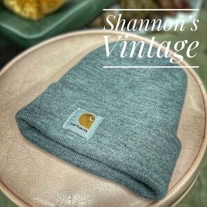 Carhartt one size square logo beanie cap